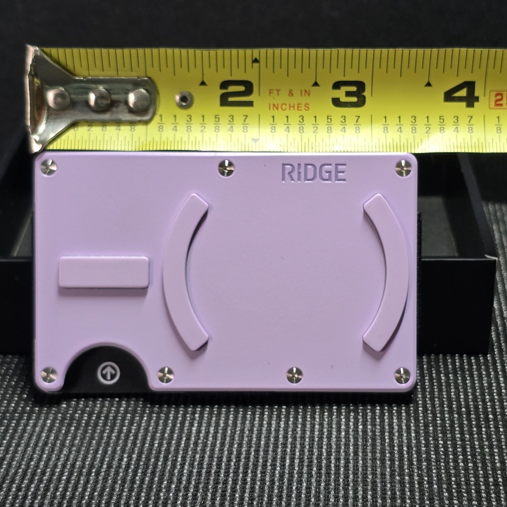 Ridge Wallet - Lavender l Magsafe Compatible - Picture 10 of 13